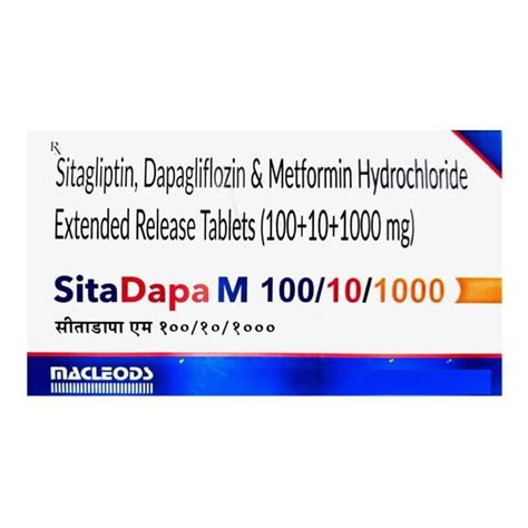 Sitadapa M 100/10/1000 - Strip of 10 Tablets : Amazon.in: Health ...