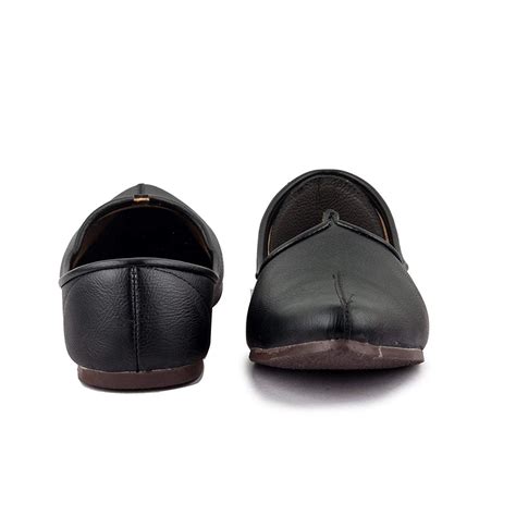 SanR Men & Boy's Black jalsa, Punjabi Jutti,Jalsa Jutti, Mojaris ...