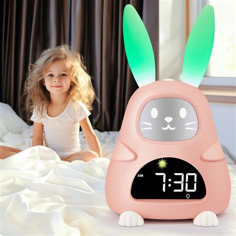 Buy Alarm Clock for Kids, Sleep Training Kids Alarm Clock with Night ...