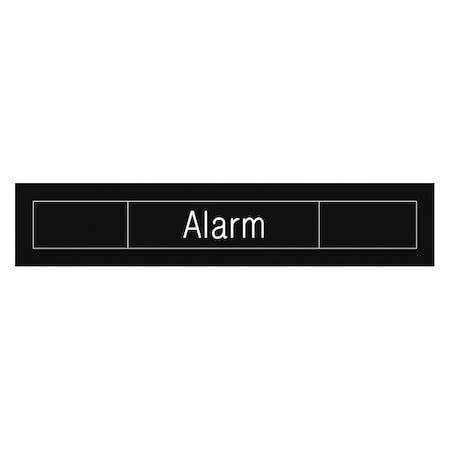 Nmc Alarm On Off Engraved Office Occupancy Sign, EN308BK EN308BK | Zoro