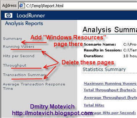 Image result for LoadRunner Report