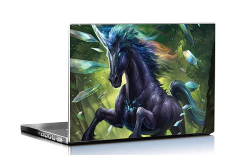 ISEE 360® Unicorn Laptop Skin Cover Laminated Stickers Girls Boys ...