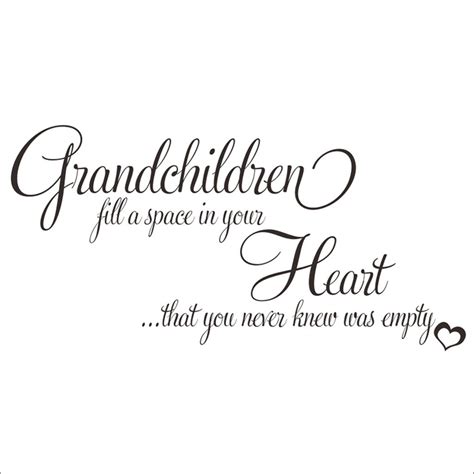 Cute Sayings About Grandchildren Grandchildren Wall Quotes™ Decal