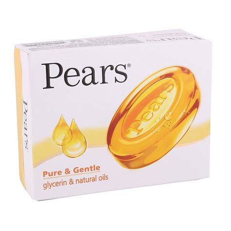 Buy Pears Pure & Gentle Soap - 98% Pure Glycerin & Natural Oils - 75 g ...