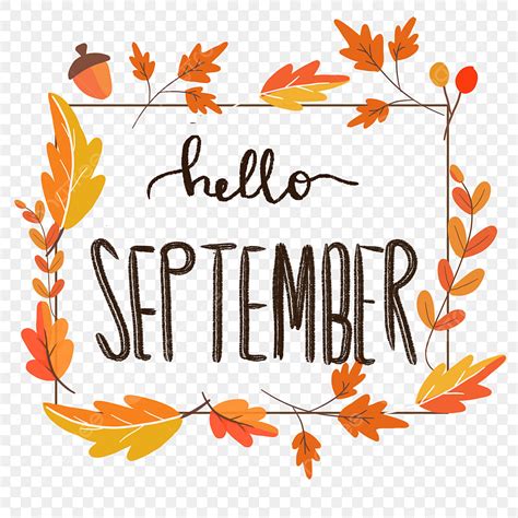 September Clip Art Free