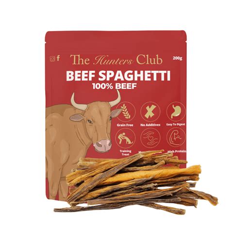 The Hunters Club Beef Spaghetti – Dofos Pet Centre
