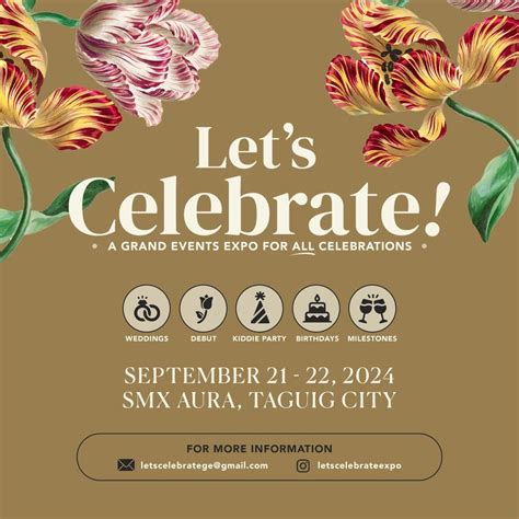 Lets Celebrate! A Grand Events Expo for All Celebrations, SMX ...