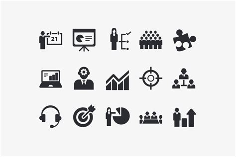 Vector Business Icon Set 的图像结果