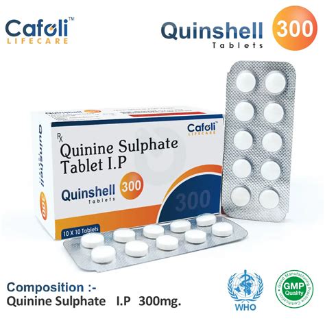Quinshell 300 Tablet | Quinine 300mg | Antimalarial & Fever Therapy