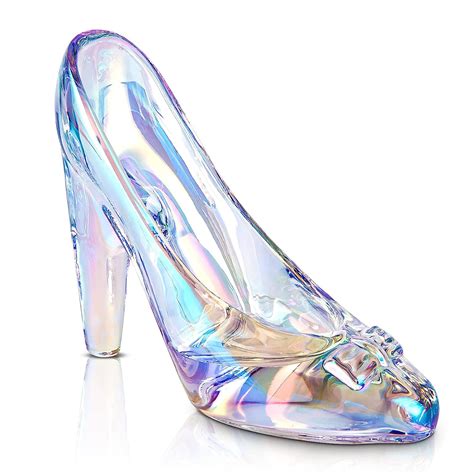 Cinderella Shoe Decor, Crystal High Heels Shoes Ornaments Glass Slipper ...
