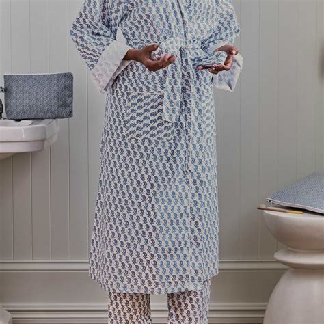 Murmur Bree Robe Ballintoy Blue | Bedeck Home
