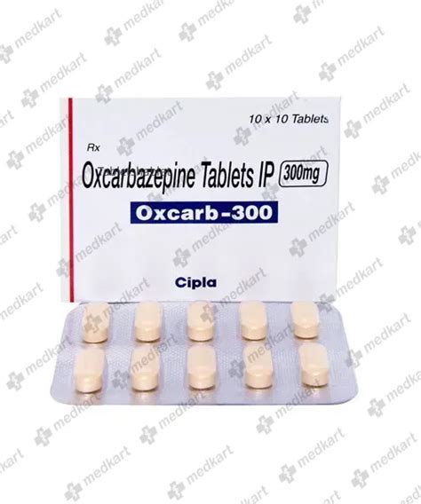 OXCARB 300MG TABLET 10'S Price, Uses, Side Effects & Substitutes | Medkart