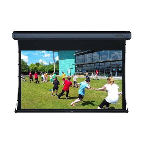 Liberty Grandview 92" (16:9) Cyber Series Tab-Tension Screen with HD ...