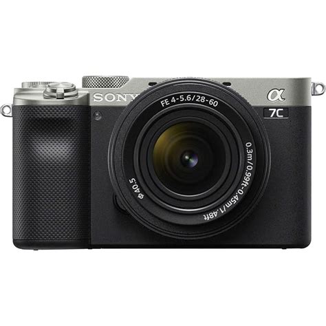 Buy Sony Alpha 7C Full-Frame Compact Mirrorless Camera Kit - Silver ...