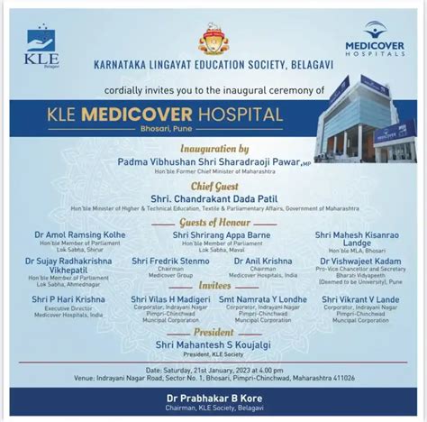 KLE Medicover Pune Hospital Launch | Medicover Hospitals