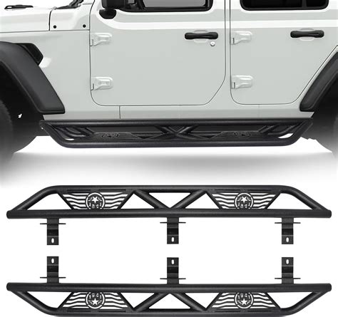 Amazon.com: Tokmowin Running Boards Compatible with 2018-2024 Jeep Wrangler JL JLU Unlimited (4 ...