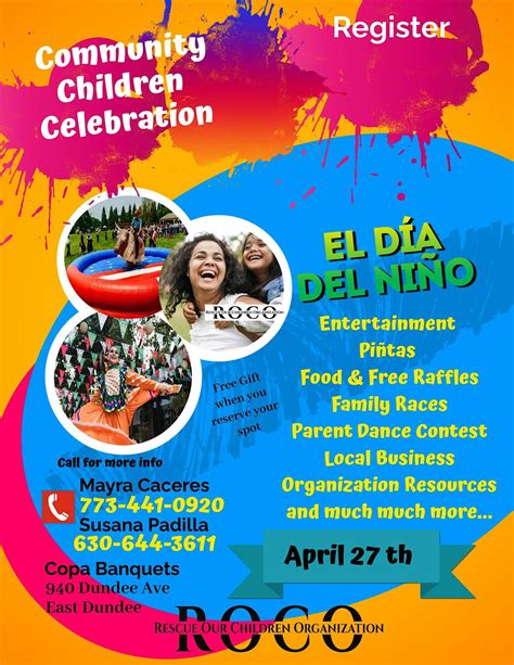 El Día del Niño - The day of the Children Celebration, Copa Banquets ...