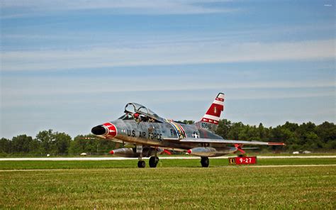 North American F-100 Super Sabre wallpaper - Aircraft wallpapers - #30264