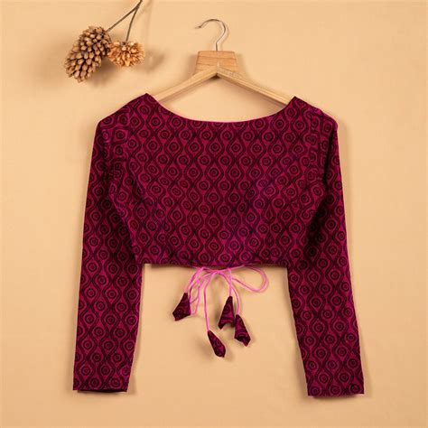 Trellis Velvet Blouse – Fabcurate