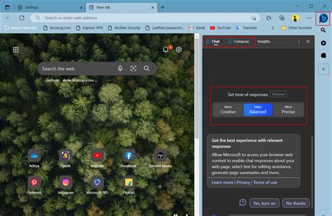 Microsoft Bing Chat 的图像结果