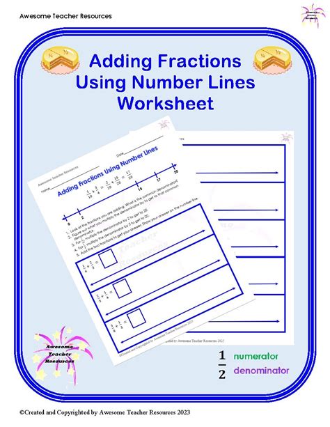 Image result for Adding Fraction Using Number Line Model