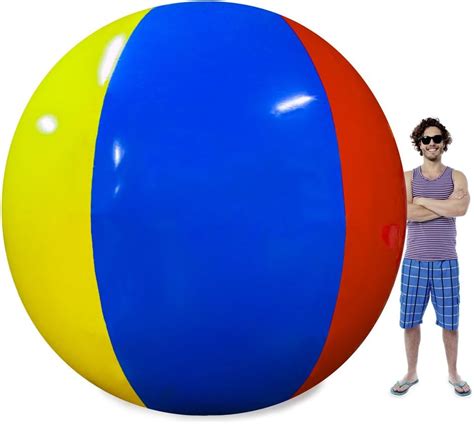 Sol Coastal Beach Behemoth Giant Beach Ball, Huge Inflatable India | Ubuy
