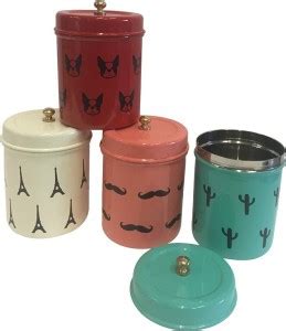 Elan Stainless Steel Grocery Container - 650 ml Price in India - Buy ...