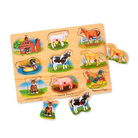Melissa & Doug Farm Sound Puzzle | HSN
