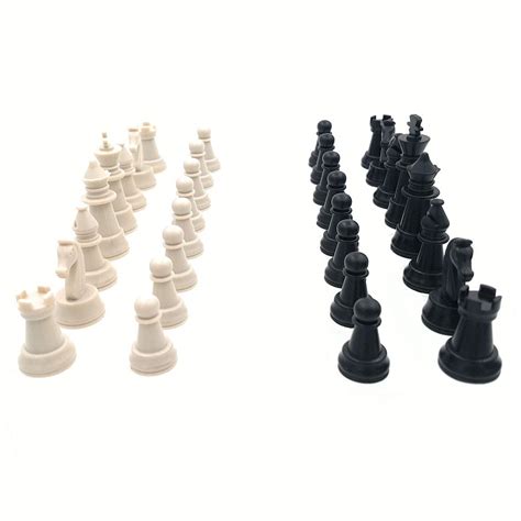 Buy Chess Pieces, iCore Chess Set, Magnetic King 1.5 inch, Checkers ...