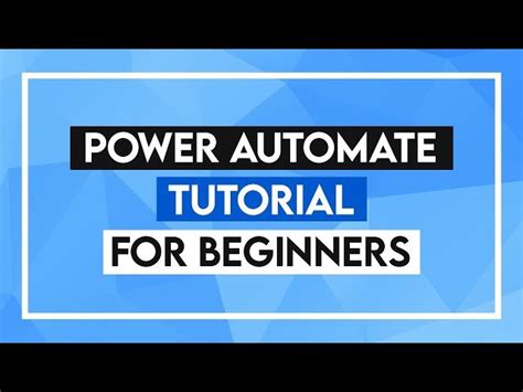Image result for Power Automate for Beginners Basic
