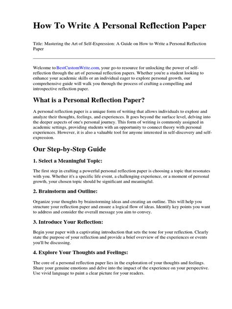 Writing a Reflection 的图像结果