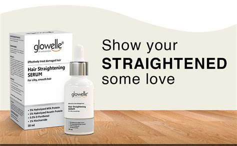 Glowelle Hair Straightening Serum - 30 ml – Aaryanveda