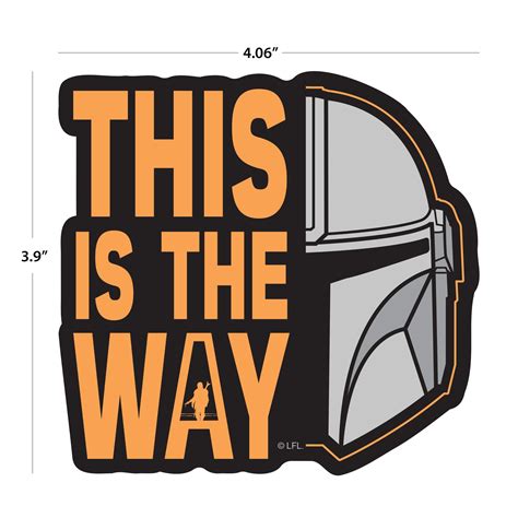 Buy Chroma Disney Star Wars The Mandalorian Helmet This is the Way ...