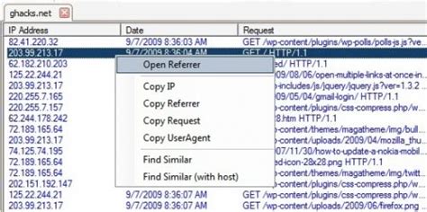 Web Log Analyzer 的图像结果