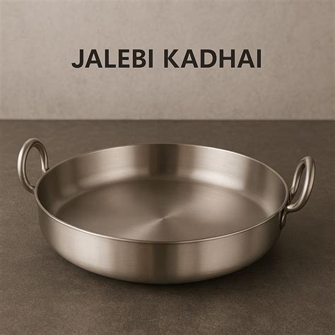 NYRA Commercial Heavy-Duty Stainless Steel Jalei Kadhai / Tai – Nyra ...