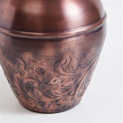 Buy Mystique Metal Patterned Vase from Home Centre at just INR 1799.0