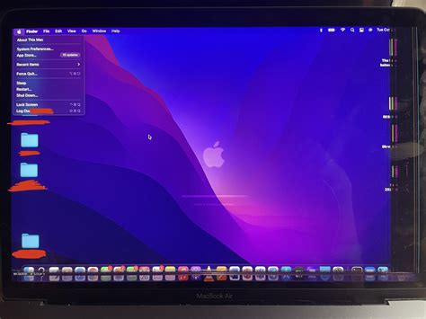 New macbook air with M1 chip screen display is flickering and glitching ...