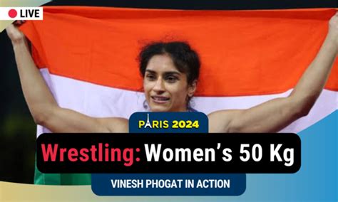 Olympics 2024 Wrestling: Vinesh Phogat into her maiden Olympics final ...