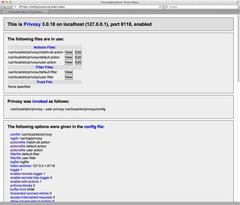 Image result for Privoxy Tutorial
