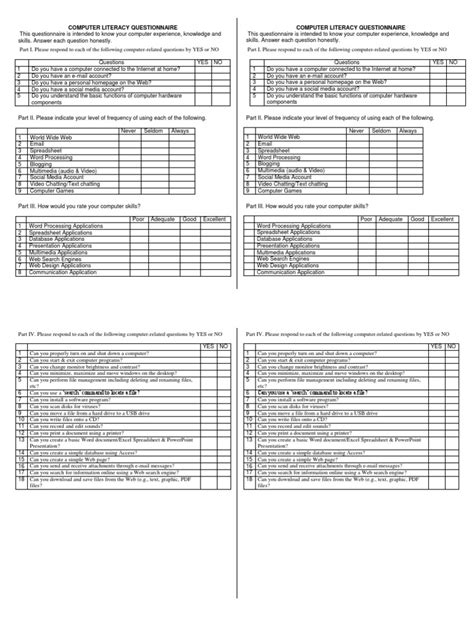 Image result for Computer Literacy Interview Questions