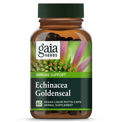 Goldenseal and Echinacea Herbal Supplement - Immune Support: Gaia Herbs®