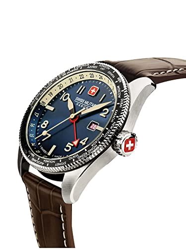 Buy Swiss Military Hanowa Analog Blue Dial Men's Watch-SMWGB0000506 at ...