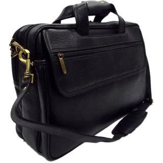 100GENUINE INDIAN Leather new Executive Bag Office Messenger Laptop Bag ...