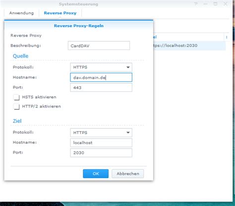 Reverse Proxy von Synology | Mein kleiner Blog