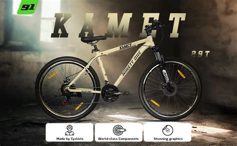 Buy NINETY ONE Kamet 29T 21 Speed Shimano Gears Alloy Bike with Dual ...