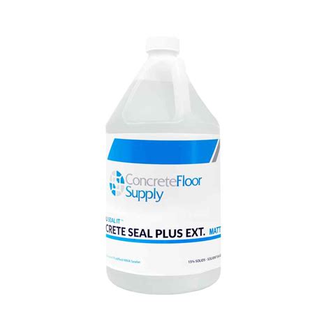 Concrete Sealers for Interior & Exterior Surfaces