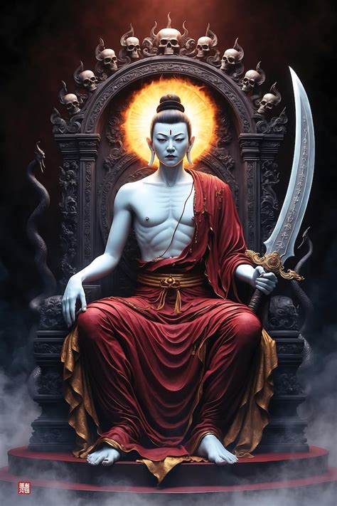 Stunning yama art illustrations | Premium AI-generated image