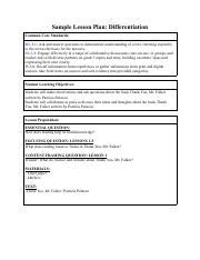 Image result for Mod Lesson Plan