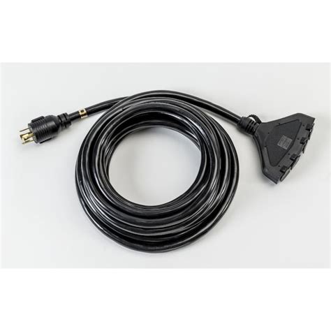 Cat 25-Ft 30-Amp Generator Cord Cat Rp5500, Rp6500 E, Rp7500 E and ...