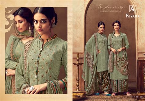 Alok Suit Kiyara Patiyala Salwar Suit Punjabi Taste Light Shade Dress ...